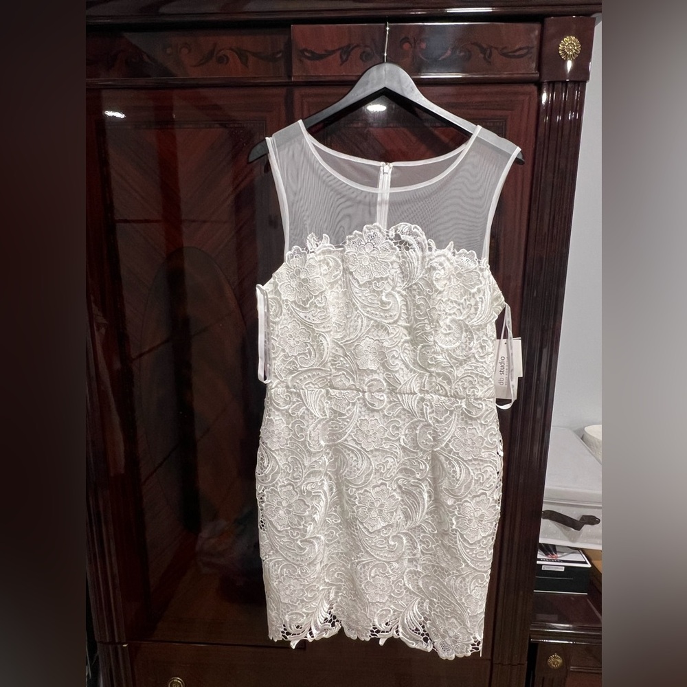 DB studio new dress. White size 14